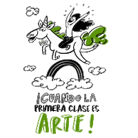 Escuela Estudio Sticker by Carozzi