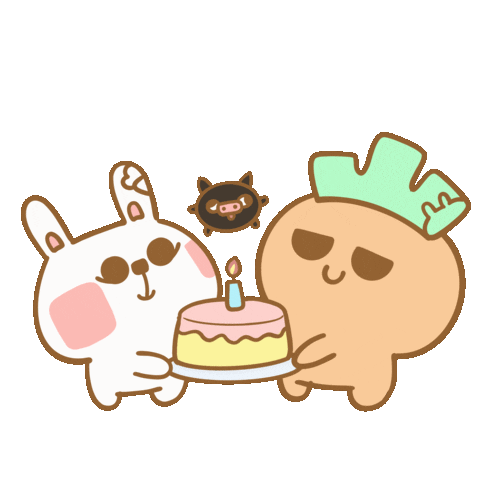 Happy Birthday Party Sticker