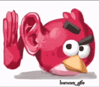 Angry Birds Hearing GIF