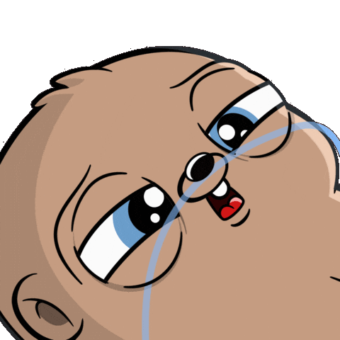 Tired Dead Body Sticker by Fugz Official