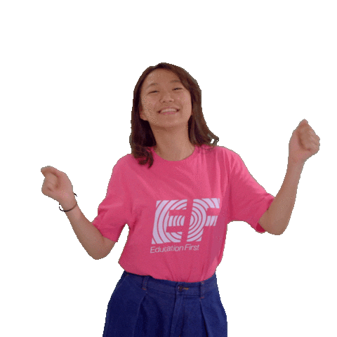 Happy Exchange Student Sticker by EF Education First