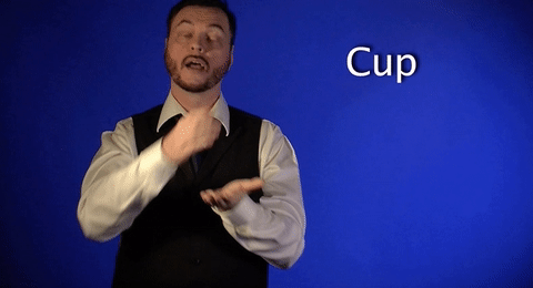 sign language cup GIF by Sign with Robert