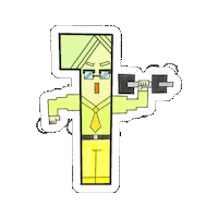 Illustration Character Sticker