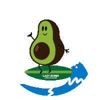 Avocado Shoplocal Sticker by Lazy Acres Market