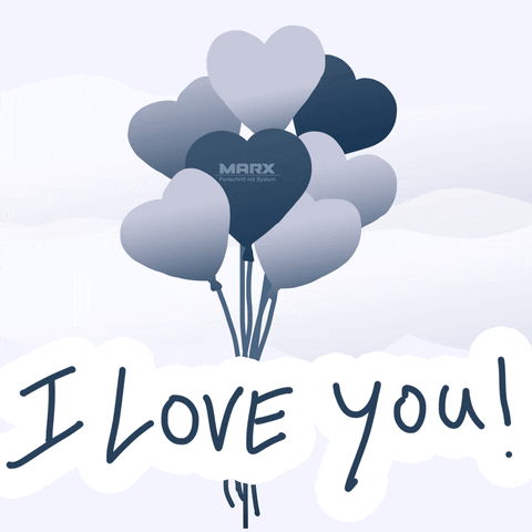 I Love You Hearts GIF by gruppemarx