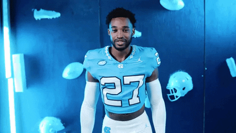 North Carolina Football GIF by UNC Tar Heels