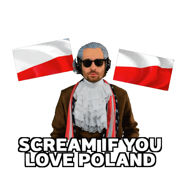 Polish Flag Poland Sticker