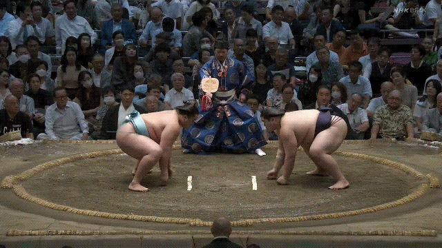 TZ85 giphyupload sumo oho 2023 aki basho GIF