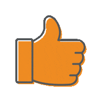 Thumb Yes Sticker by Einstein Moving