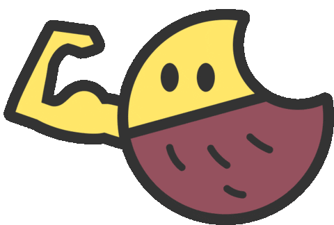 Power Muscle Sticker