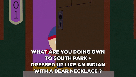 theme park owner talking GIF by South Park 