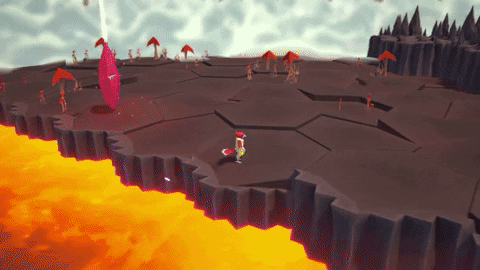 huwerHzR giphyupload running lava hexes GIF