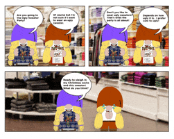 Christmas Shopping GIF