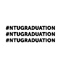 graduation ntu Sticker by Nottingham Trent University