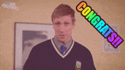 Congratulations Congrats GIF by FoilArmsandHog