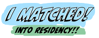 Medical School Match Sticker