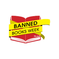 Read Banned Books Sticker by Timberland Regional Library