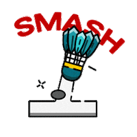 hsbcindonesia indonesia smash badminton superfan Sticker