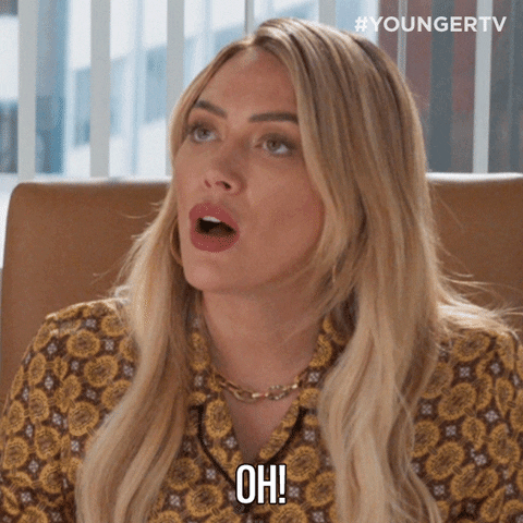 Surprised Tv Land GIF by YoungerTV
