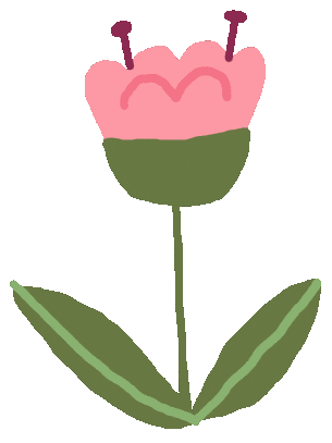 Flower Sticker by Sara Maese