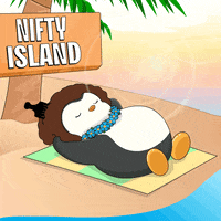Summer Relaxing GIF by Pudgy Penguins