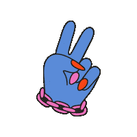 Peace Out Pride Sticker by Maeve Chocolate