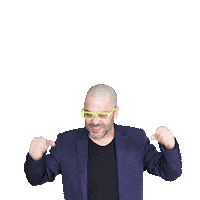 Yes Sticker by Stephane Biton