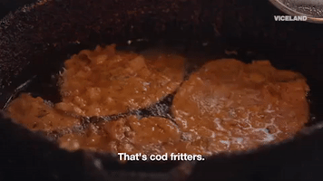 fuck that's delicious caribbean food GIF