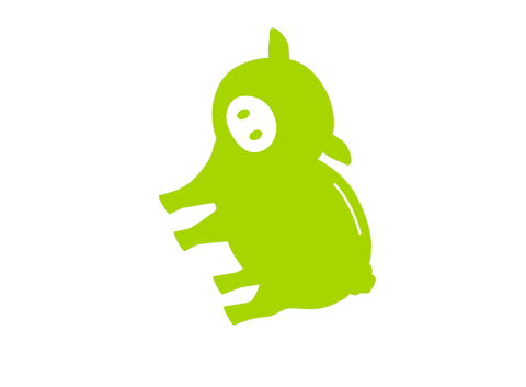 pig piggybank Sticker by LILALU GmbH