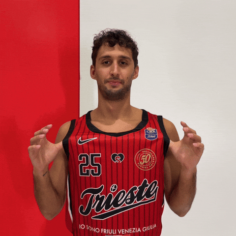 Basket Biancorossi GIF by Pallacanestro Trieste