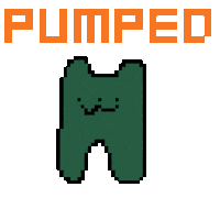 Excited Lets Go Sticker