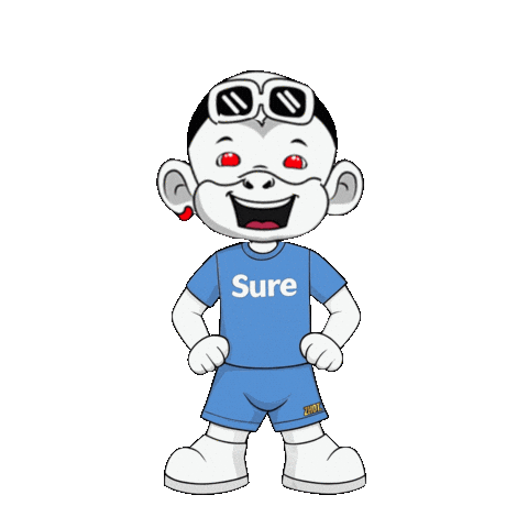 Monkey Yes Sticker by Zhot