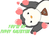 In Love Heart Sticker by Pudgy Penguins