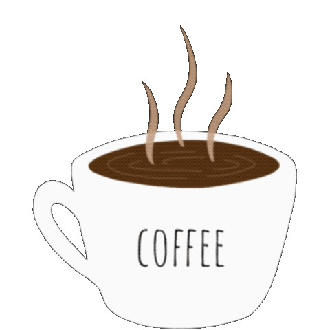 Good Morning Coffee Sticker