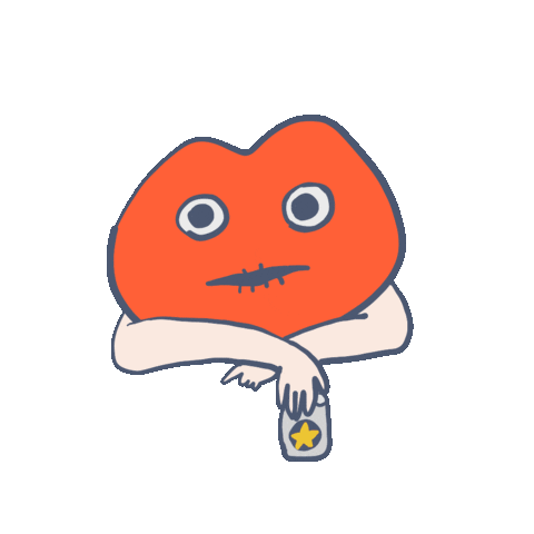 illustration くちびる Sticker by Lipchan