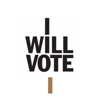 Vote Will Sticker by COLLINS