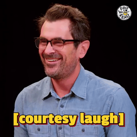 Courtesy Laugh