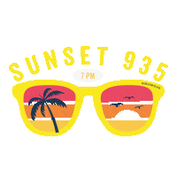 Summer Beach Sticker by Revolution 93.5FM