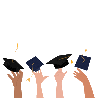 Graduation Grad Sticker by King's Communicationshttps://www.instagram.com/kingsatwestern/