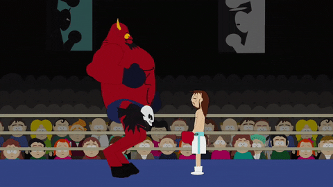 fight jesus GIF by South Park 
