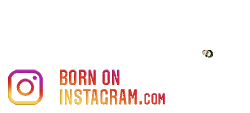 Sticker by BORN ON INSTAGRAM