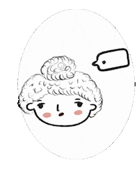 Girl Melting Sticker