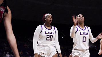 Womens Basketball Yes GIF by LSU Tigers