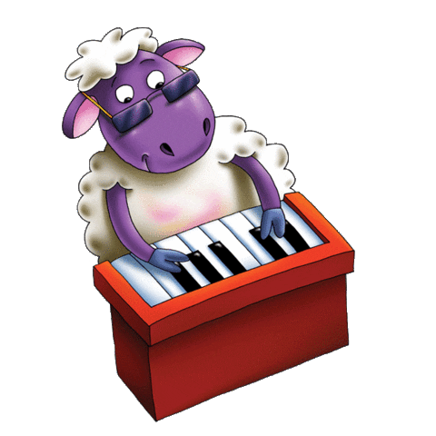 MooMusic giphyupload moomusic maggiemoo moosicalfun Sticker