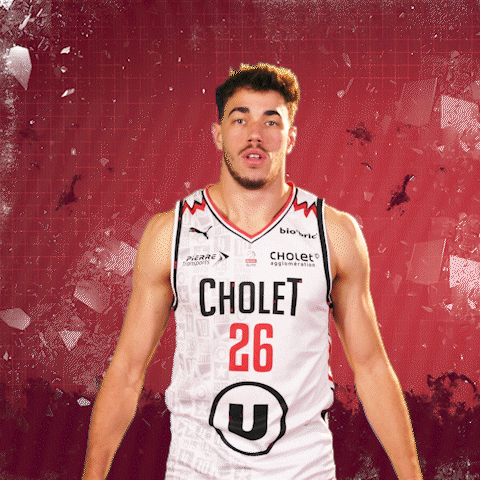 On Fire Sport GIF by Cholet Basket