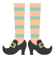 High Heels Halloween Sticker