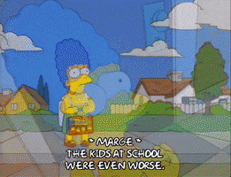 the simpsons GIF
