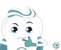 Dentinho Desconfiado Sticker by Smile.up