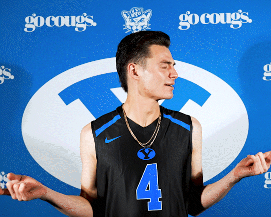 Sport Volleyball GIF by BYU Cougars