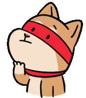 Deep Thoughts What Sticker by Ai and Aiko